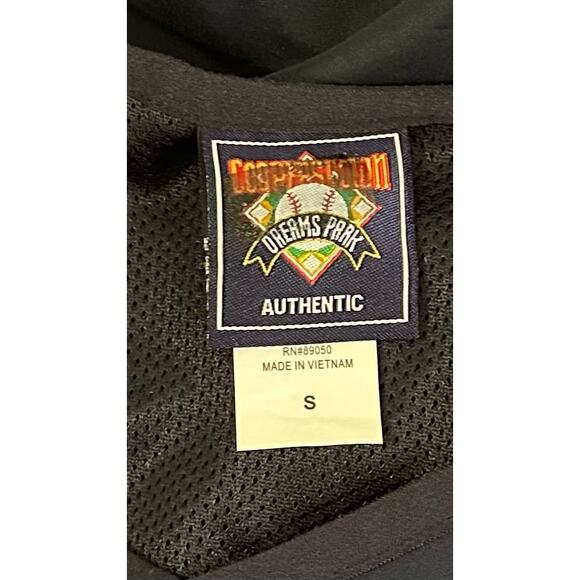 Cooperstown Dreams Park Small Pullover Short Sleeve Side Zip Windbreaker - Picture 2 of 10